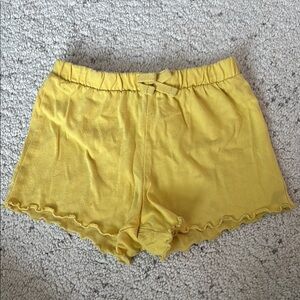 The Children's Place Girls Yellow Shorts Kids Size 4T